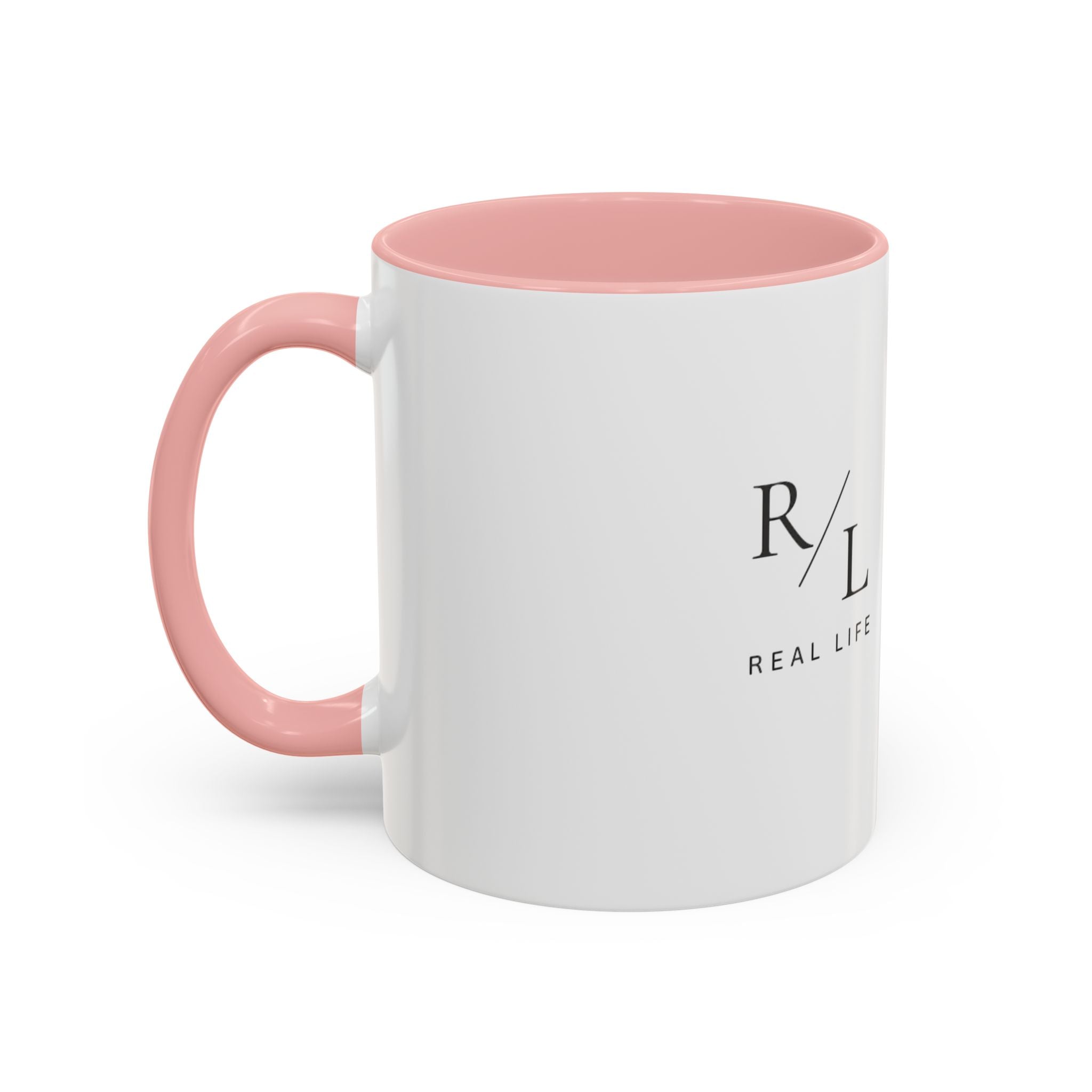 Real Life Unsubscribe Mug — Accent Coffee Mug with Dark-Humor Motivational Logo