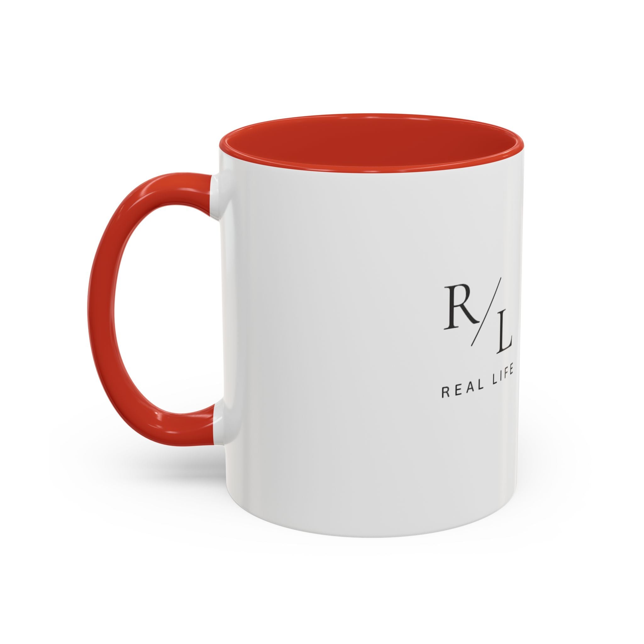 Real Life Unsubscribe Mug — Accent Coffee Mug with Dark-Humor Motivational Logo