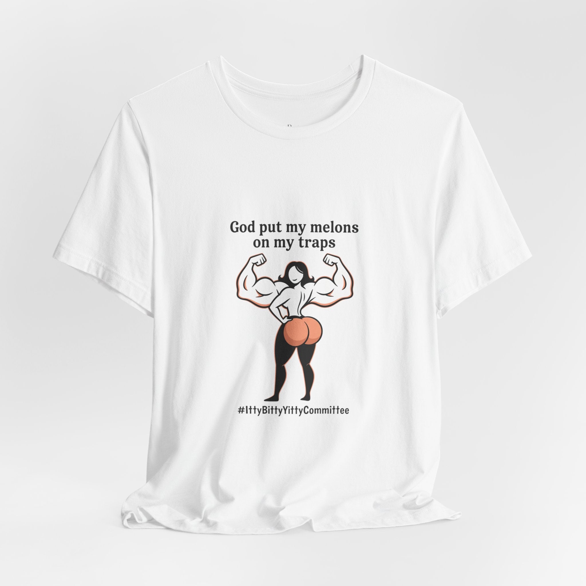 Real Life Motivational Tee — Embrace Your Size; Big Or Small