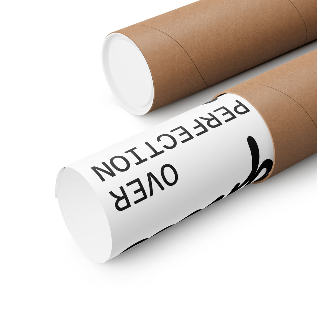 Motivational Matte Vertical Poster — Praise Small Steps: Find Peace in Progress